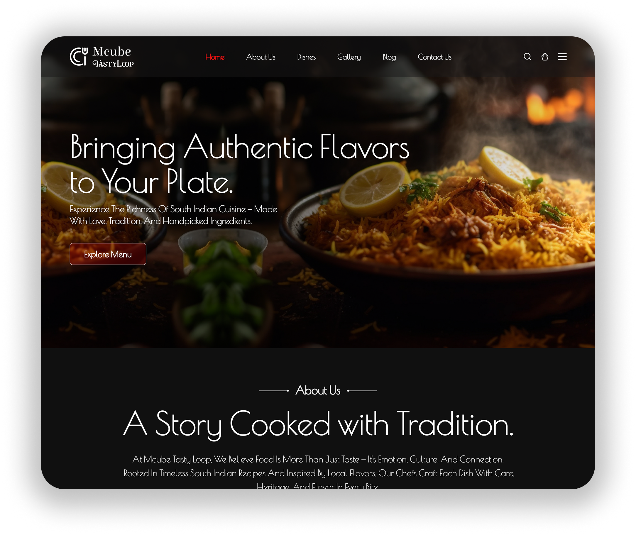 Restaurant Website